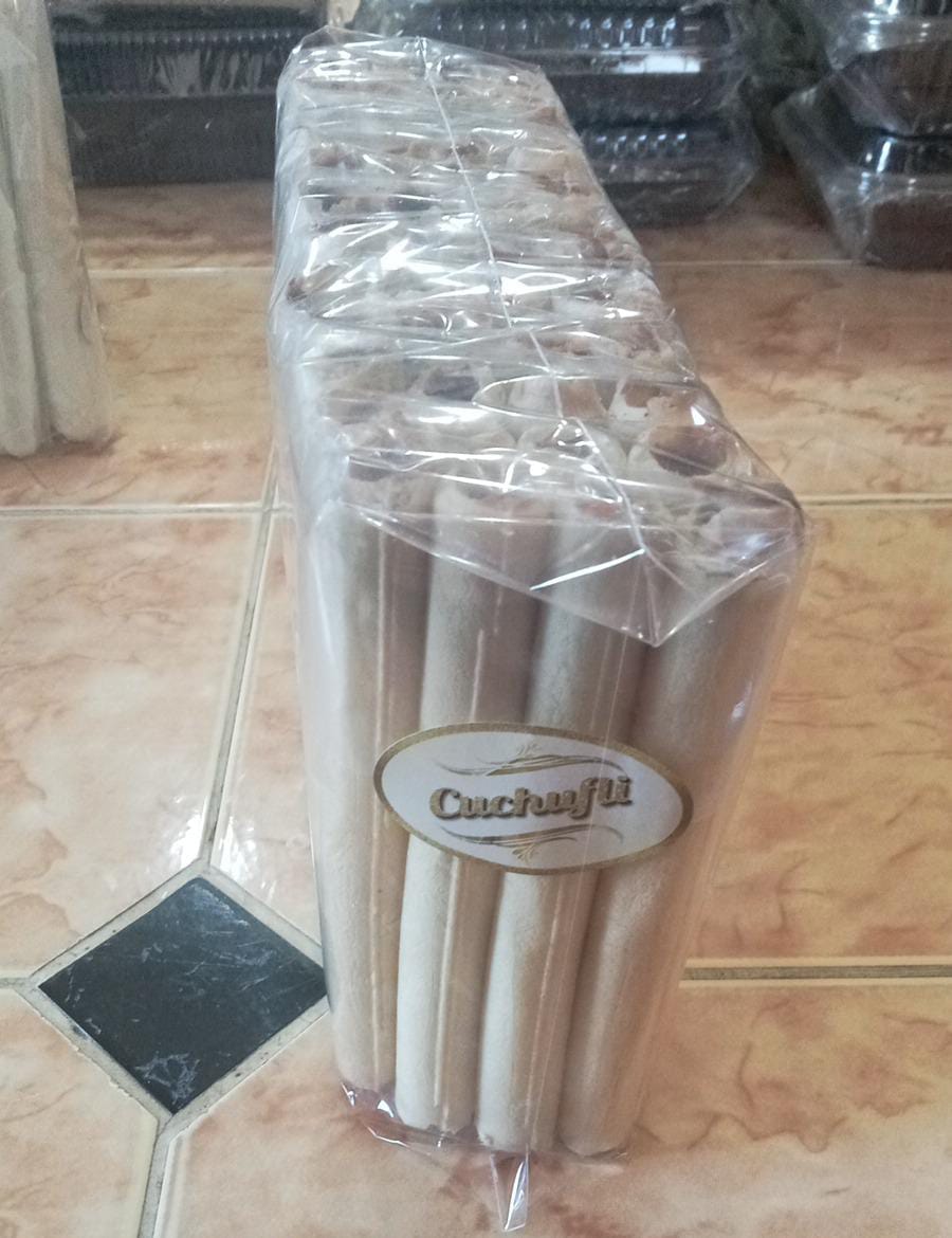 Cuchuflies de frente simple